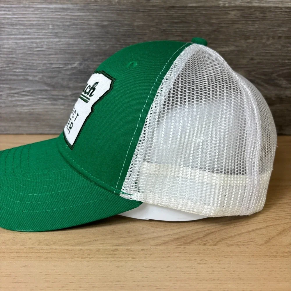 Couch Lager Hat Cap Snap‎ Back Green White Select Lager Adjustable